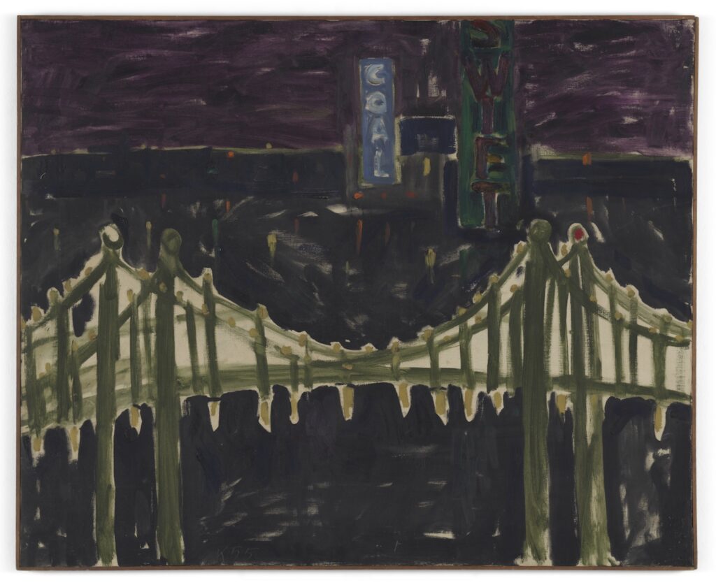 George Washington Bridge (1955) - Allan Kaprow Tablo