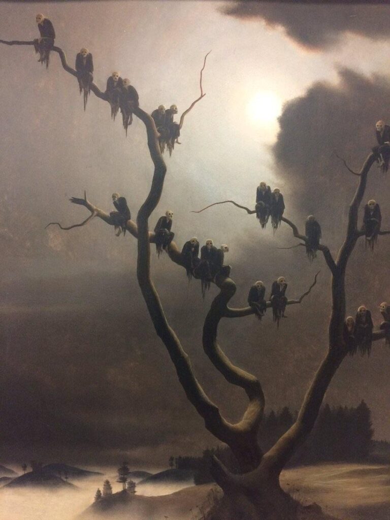 Ghosts on a Tree (1933) - Franz Sedlacek Tablo