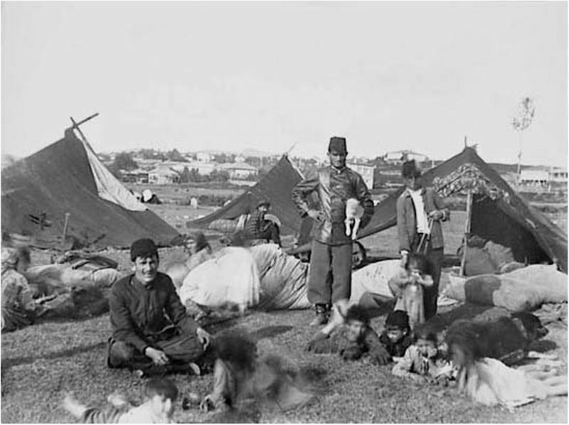 Gipsy Camp (1910) - David Kakabadze Tablo