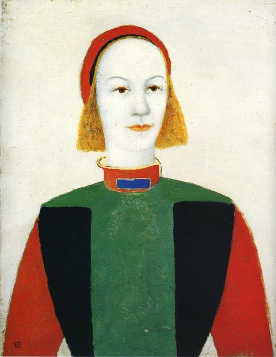 Girl (1932) - Kazimir Malevich Tablo