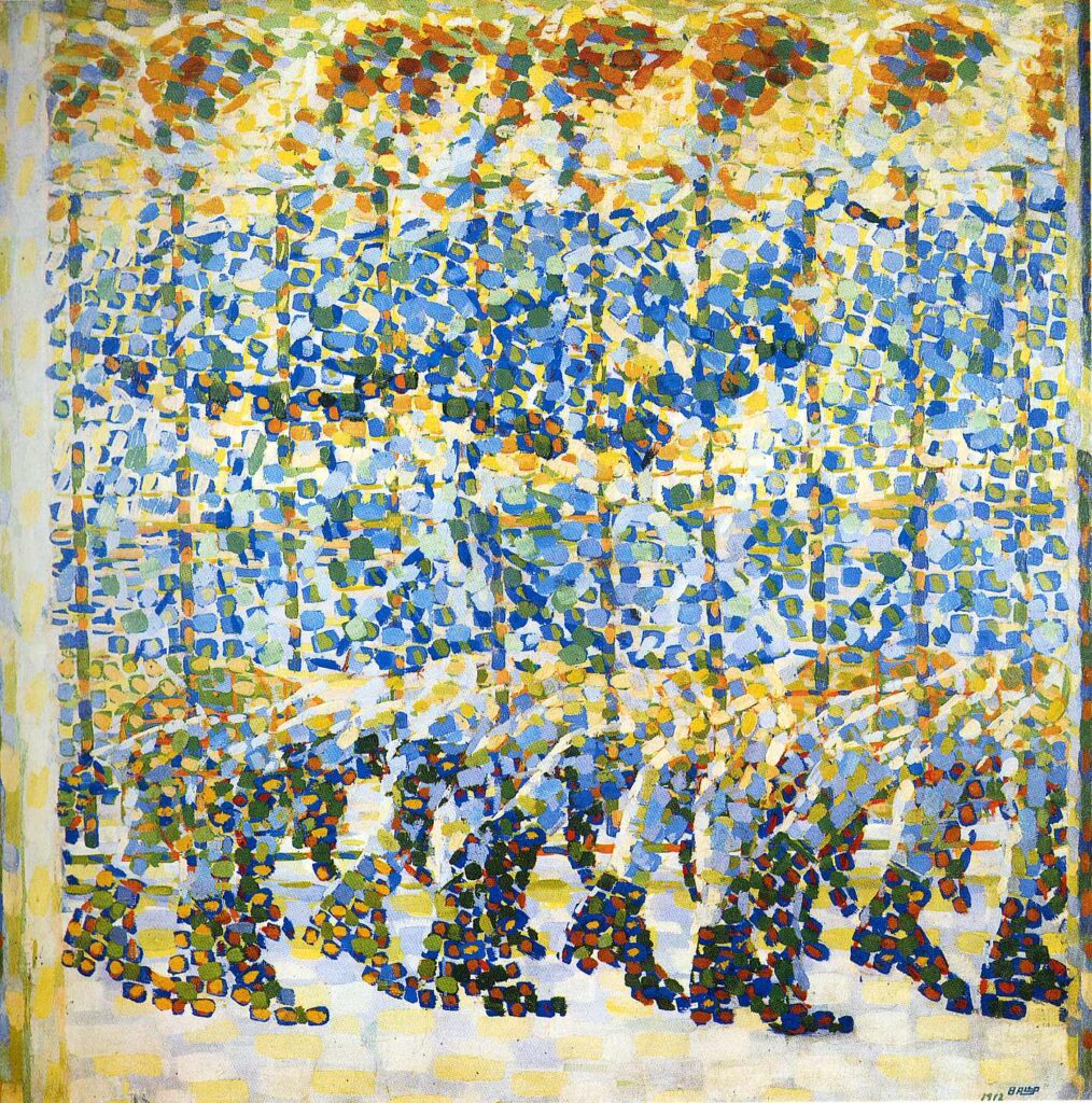 Girl Running on a Balcony (1912) – Giacomo Balla Tablo