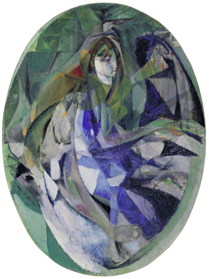 Girl at the Piano (Fillette au piano) (1912) - Jacques Villon Tablo