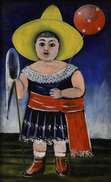 Girl with a Baloon – Niko Pirosmani Tablo