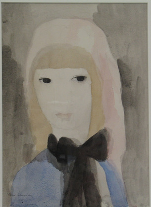 Girl with a Bow (1920) - Marie Laurencin Tablo