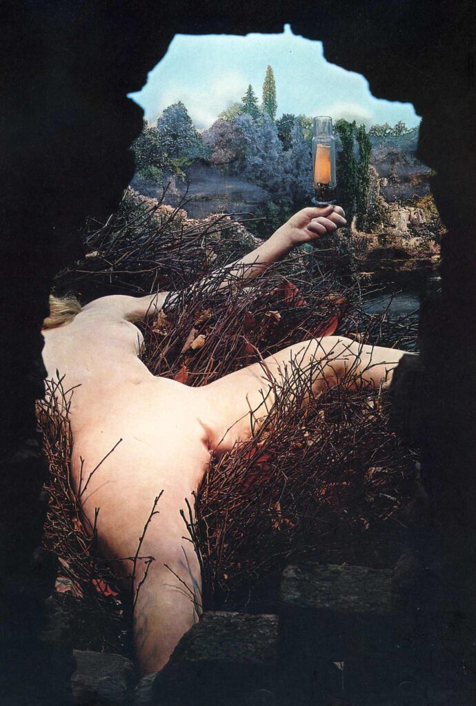 Given 1. The Waterfall, 2. The Illuminating Gas (1945) - Marcel Duchamp Tablo