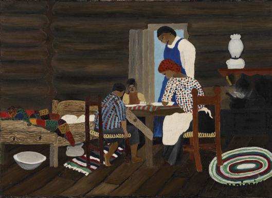 Giving Thanks (1942) – Horace Pippin Tablo