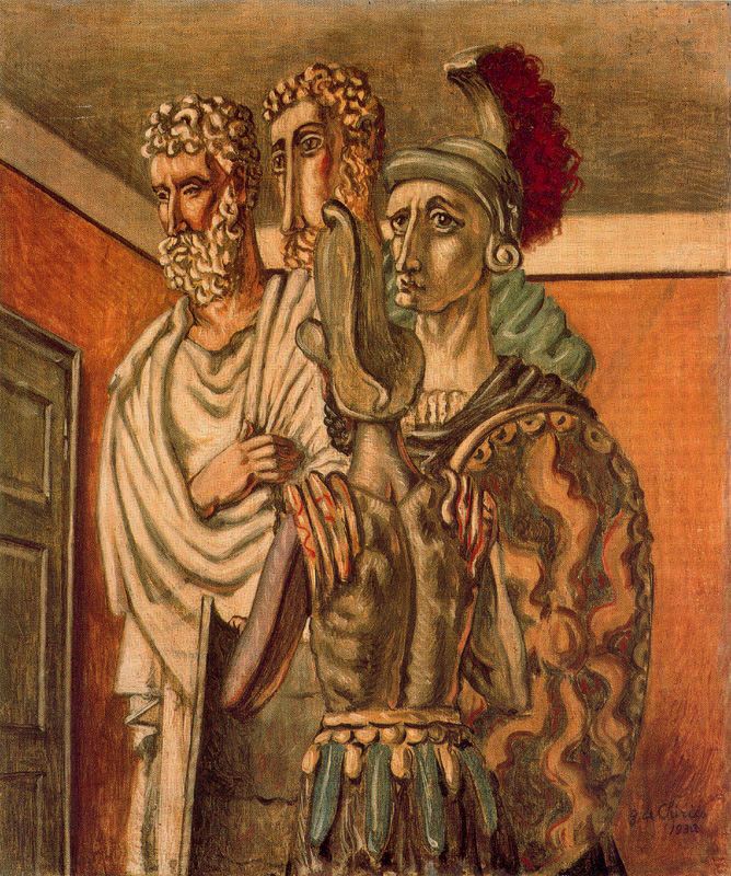 Gladiators (1930) – Giorgio de Chirico Tablo