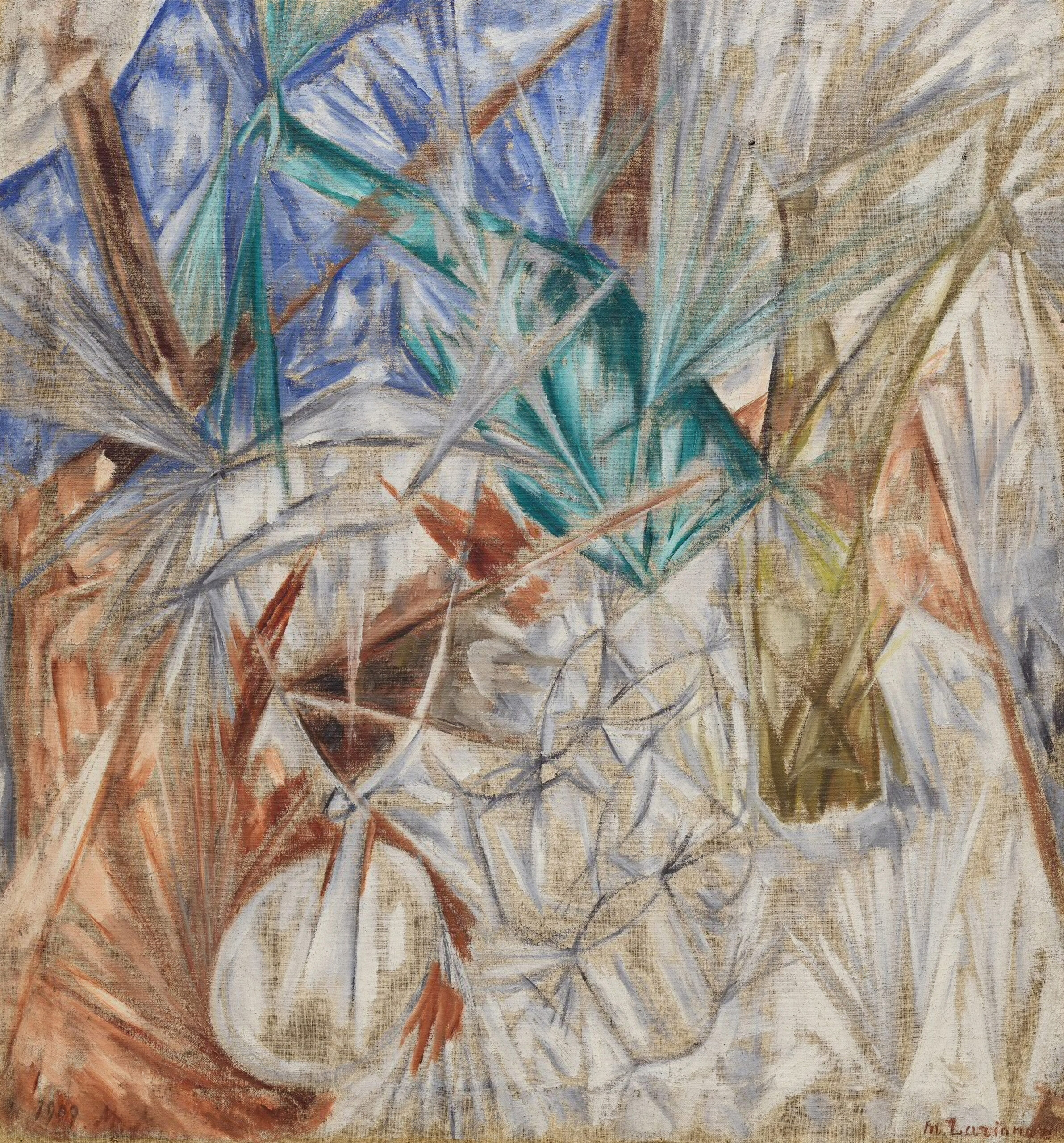 Glass (1912) - Mikhail Larionov Tablo