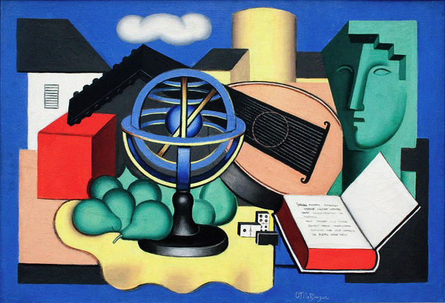 Globe and Banjo (1930) - Jean Metzinger Tablo