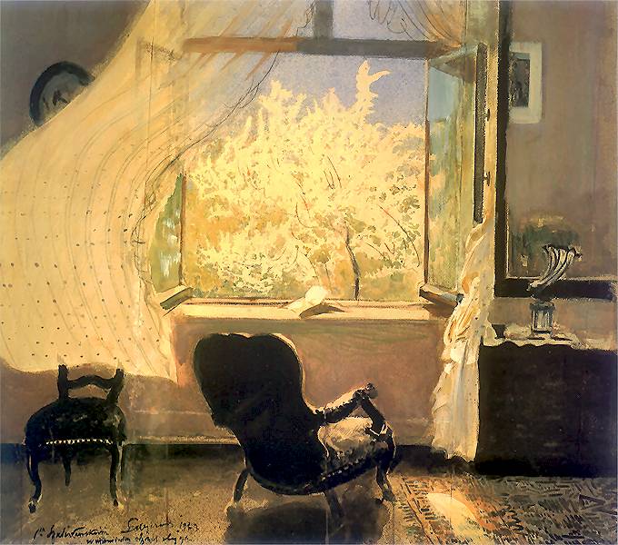 Gościeradz (1933) - Leon Wyczółkowski Tablo