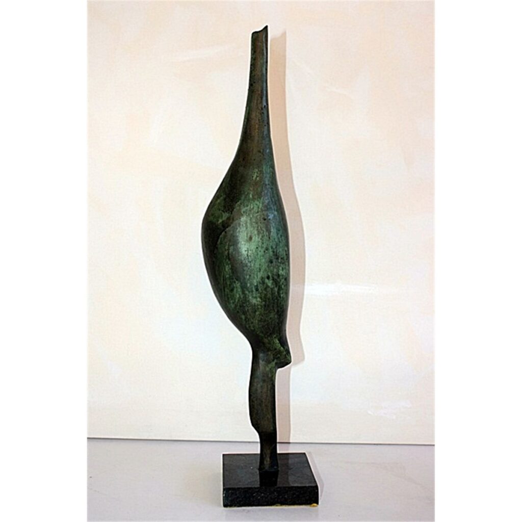 Golden Bird - Constantin Brâncuși Tablo