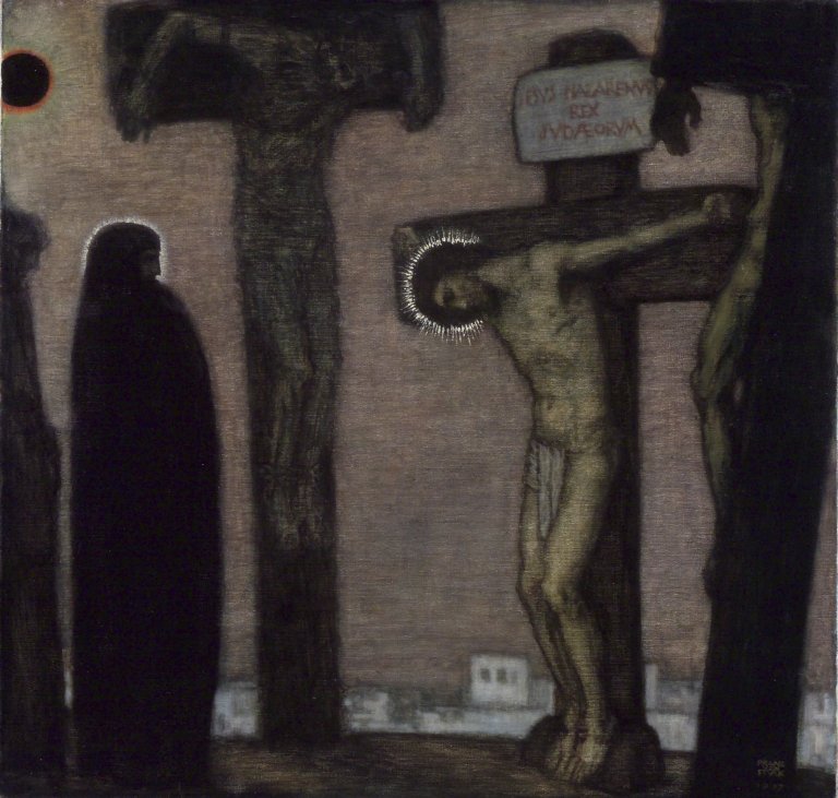 Golgotha (1917) – Franz Stuck Tablo
