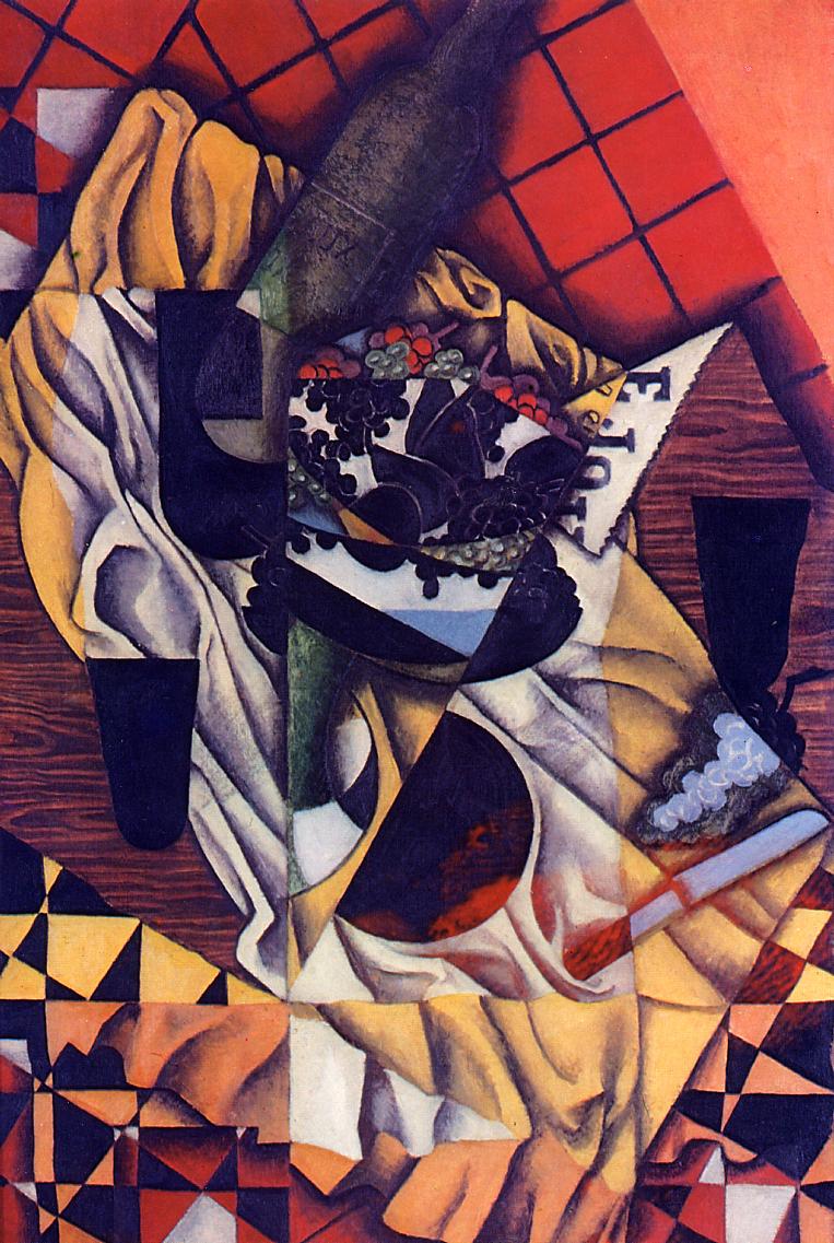 Grapes (1913) - Juan Gris Tablo