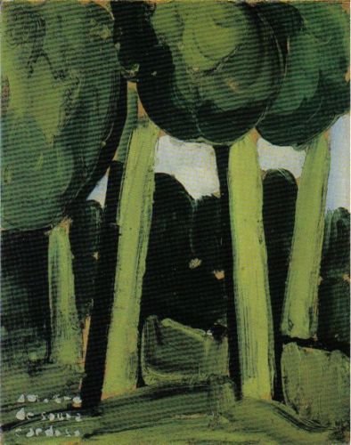 Green Landscape (1915) - Amadeo de Souza-Cardoso Tablo