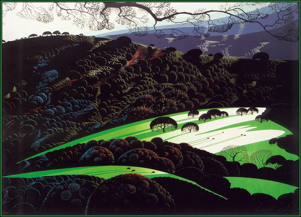 Green Valley – Eyvind Earle Tablo