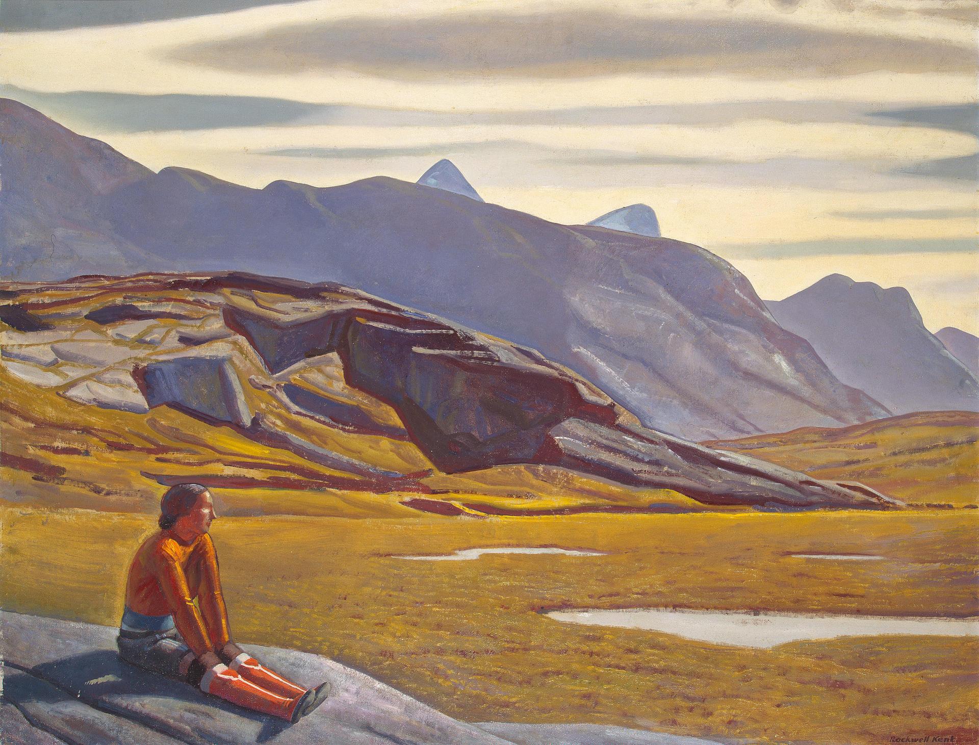 Greenland Tryst (1929) - Rockwell Kent Tablo