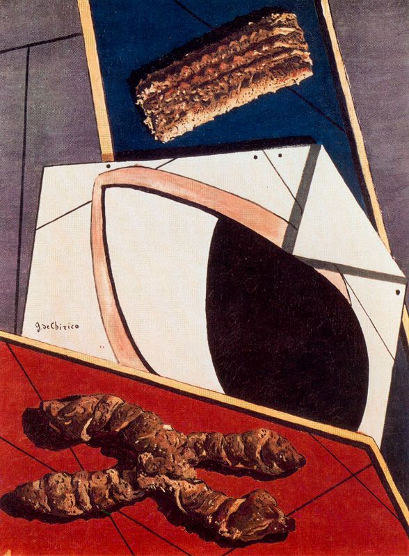 Greetings from a distant friend (1916) – Giorgio de Chirico Tablo
