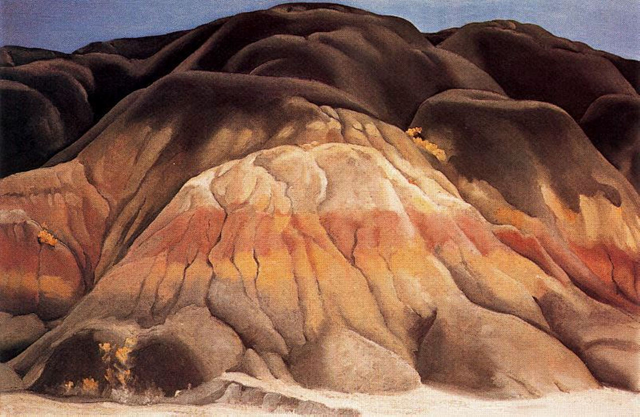 Grey Hills (1941) - Georgia O'Keeffe Tablo