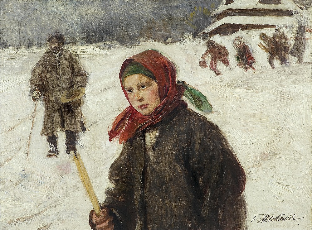 Gromniczna – Teodor Axentowicz Tablo