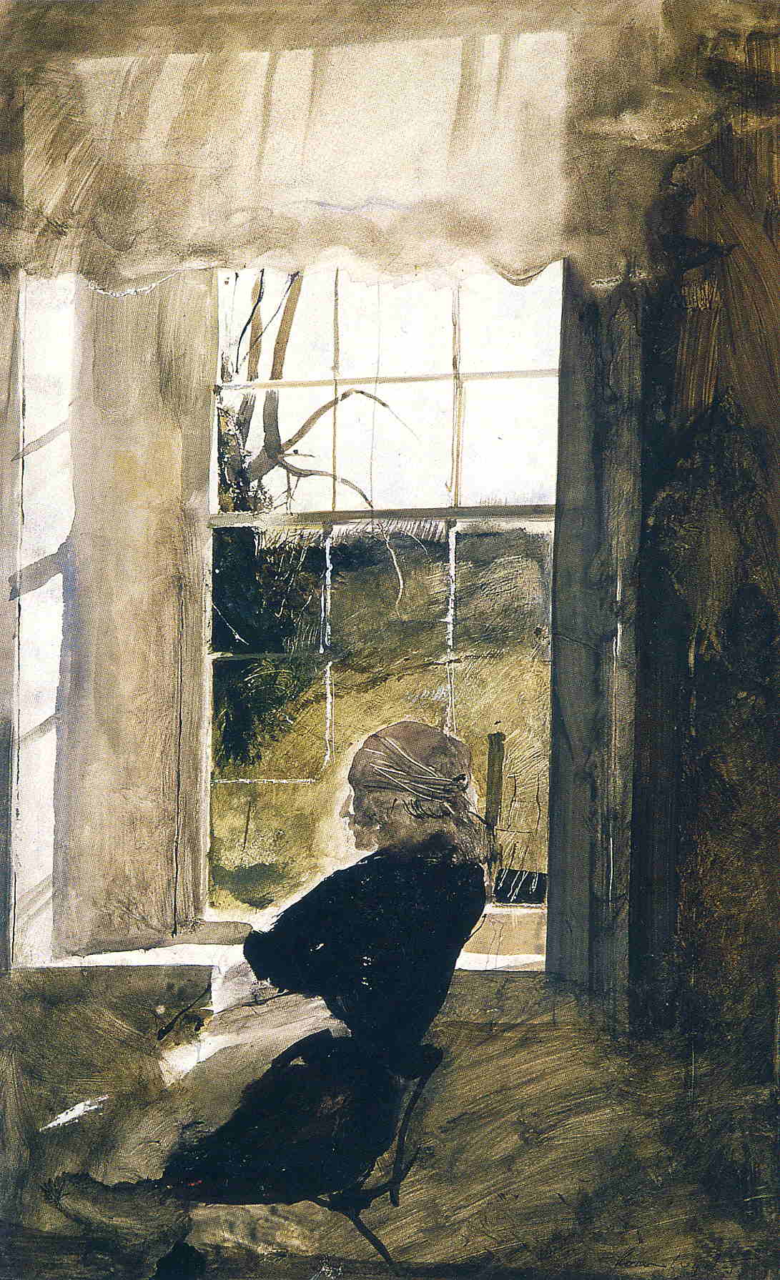 Groundhog Day - Andrew Wyeth Tablo