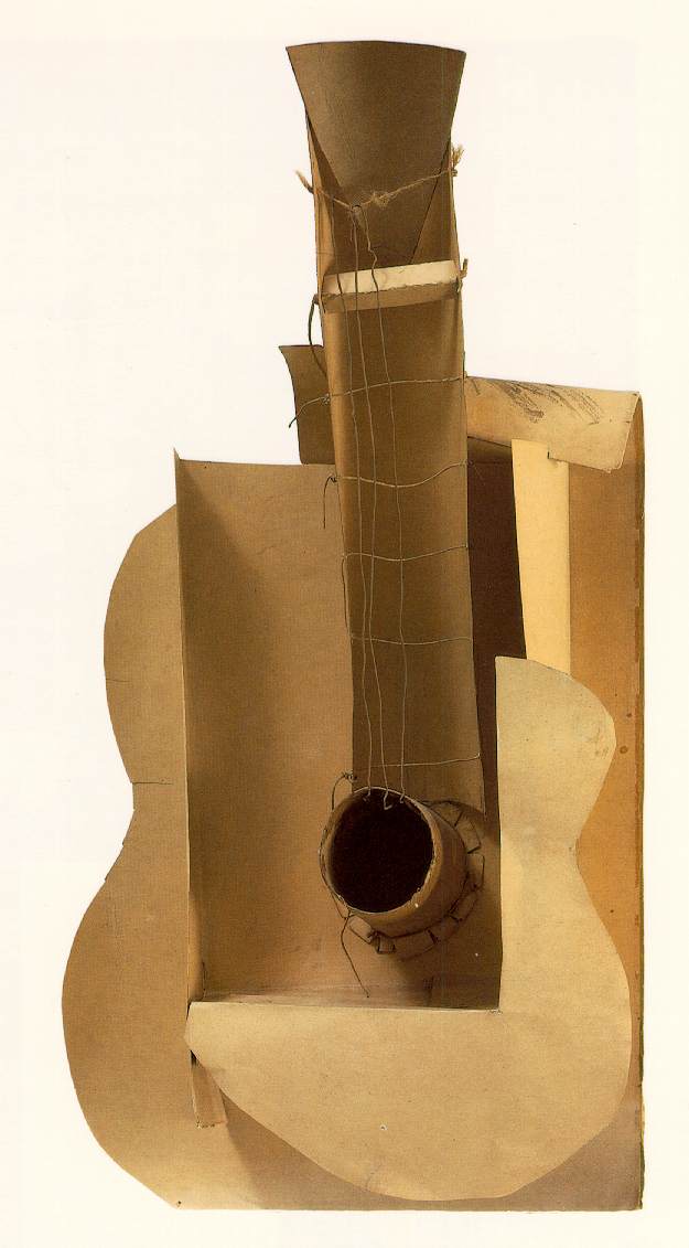 Guitar (1912) - Pablo Picasso Tablo