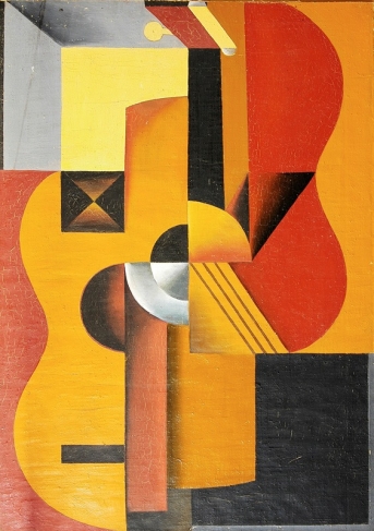Guitar (1919) – Vasyl Yermylov Tablo