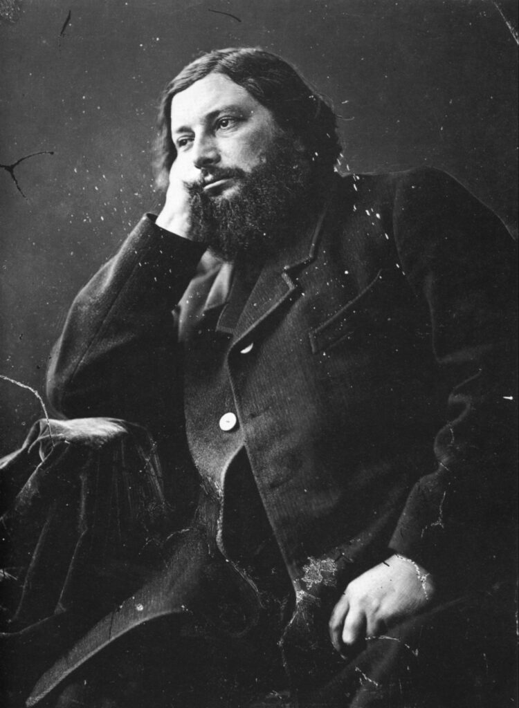 Gustave Courbet - Félix Nadar Tablo