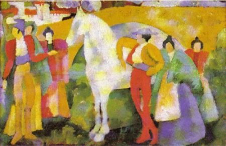 Gypsies (1910) – Amadeo de Souza-Cardoso Tablo