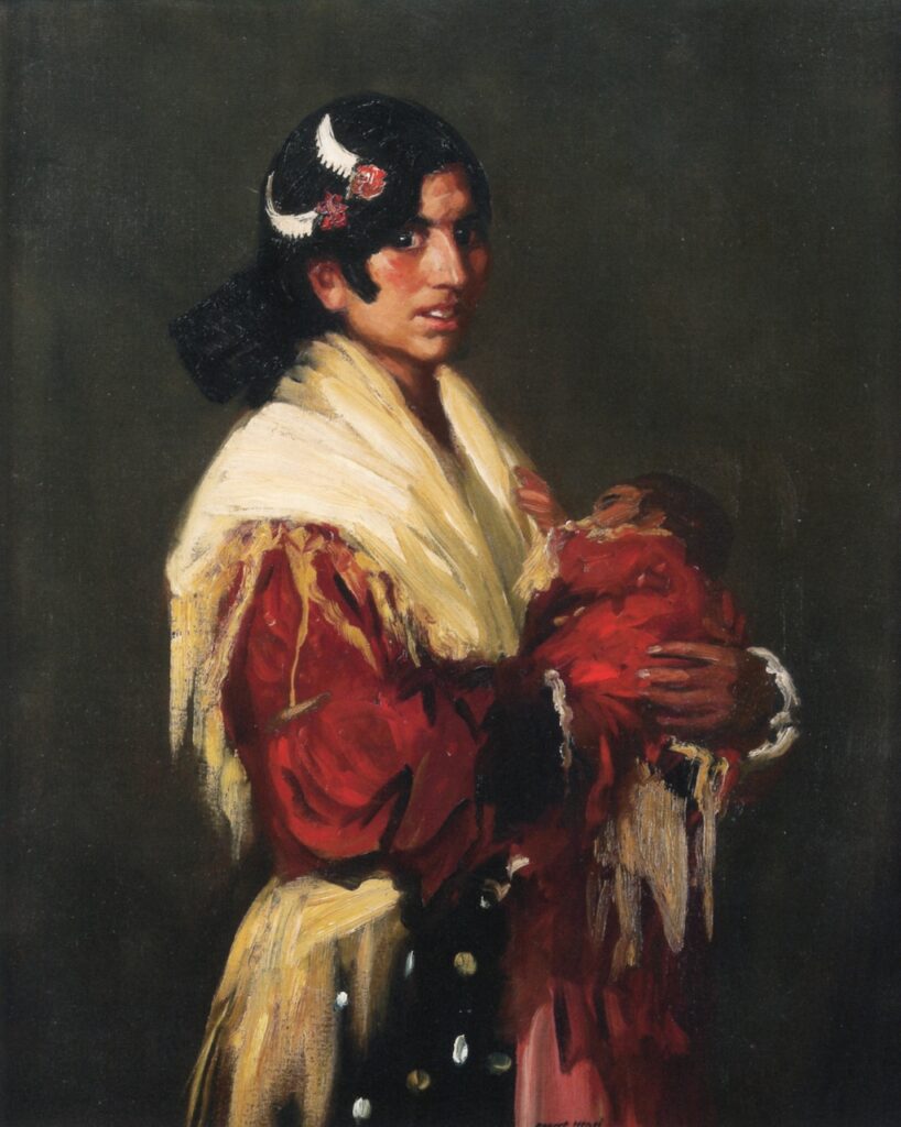 Gypsy Mother (Maria y Consuelo) (1906) - Robert Henri Tablo