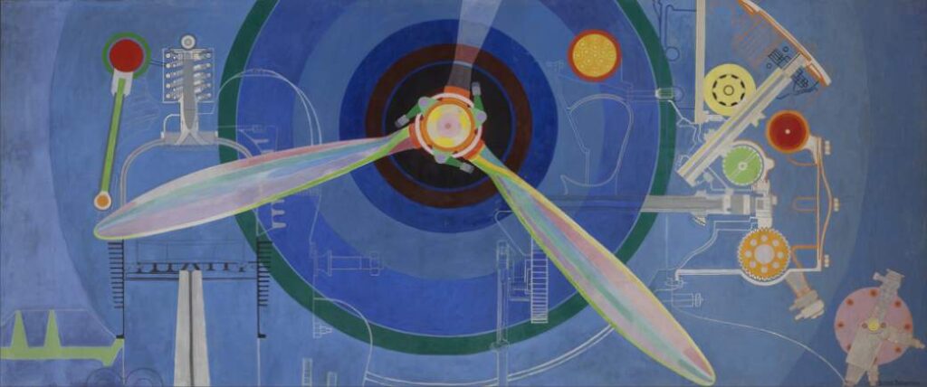 Hélice, Décoration Pour Le Palais De L’Air, Exposition Internationale Des Arts Et Des Techniques Dan (1937) - Sonia Delaunay Tablo