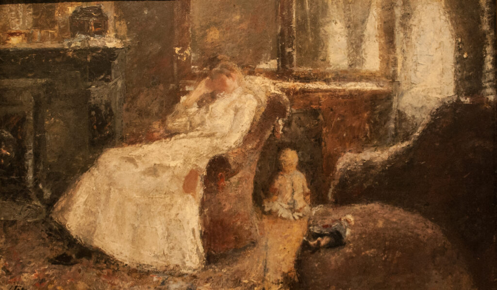 Hölgy Fehérben (1885) - Jan Toorop Tablo