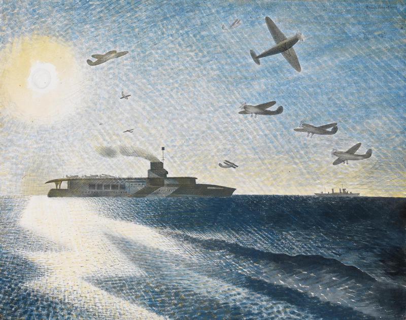 HMS Glorious in the Arctic (1940) – Eric Ravilious Tablo
