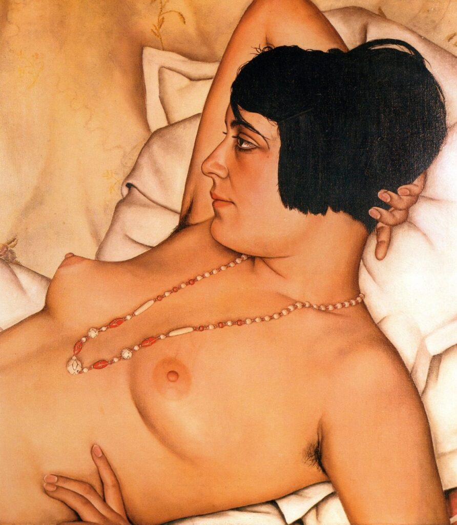 Halbakt (1929) - Christian Schad Tablo