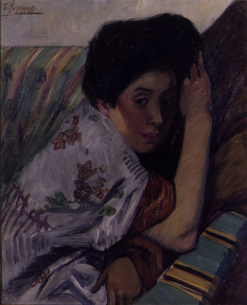Half Dreaming (1913) - Fujishima Takeji Tablo