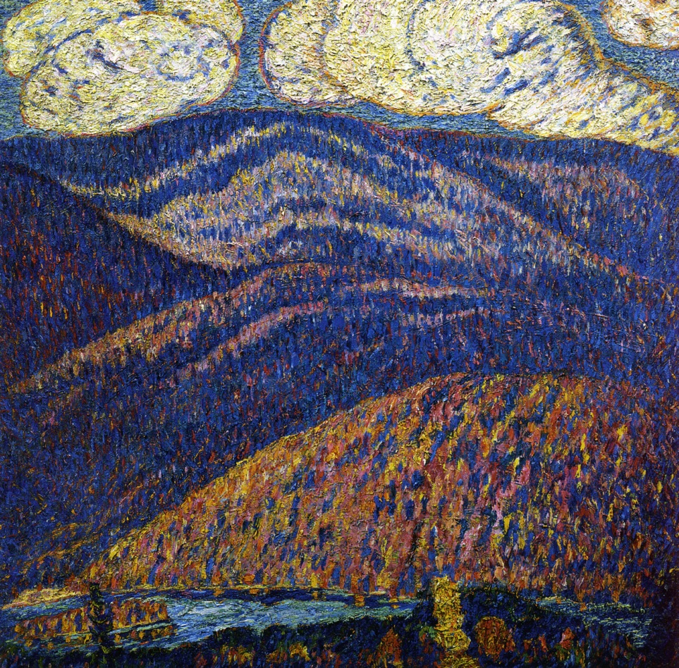 Hall of the Mountain King (1909) - Marsden Hartley Tablo