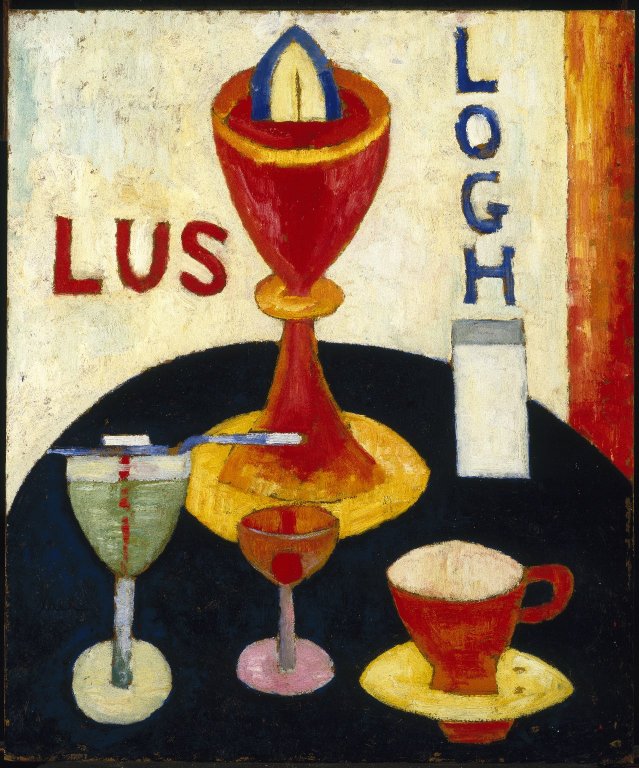 Handsome Drinks (1916) - Marsden Hartley Tablo