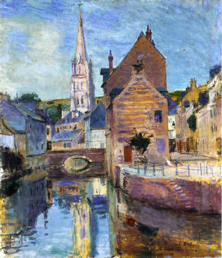 Harfleur (1903) - Raoul Dufy Tablo