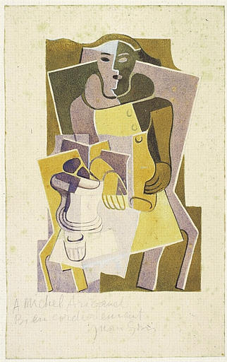 Harlequin (1922) - Juan Gris Tablo