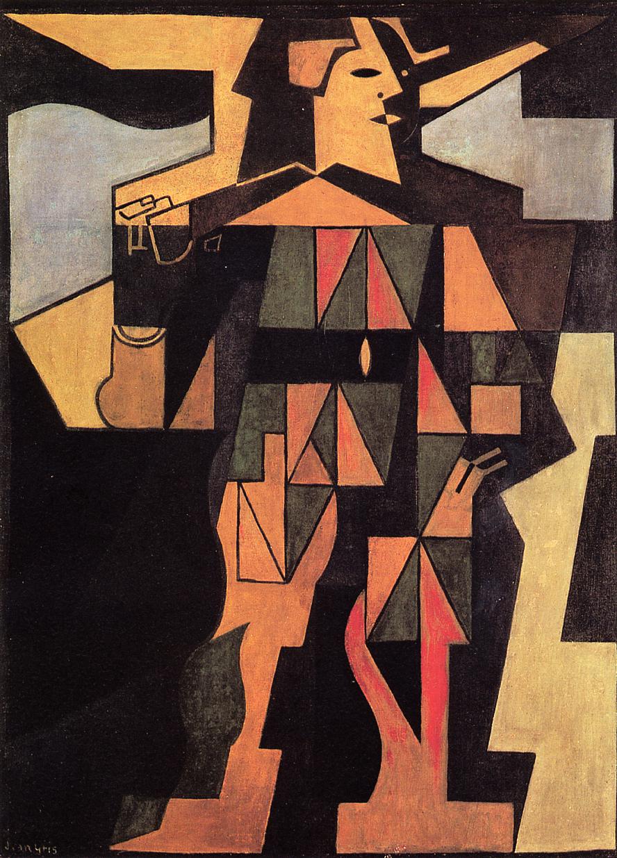 Harlequin - Juan Gris Tablo