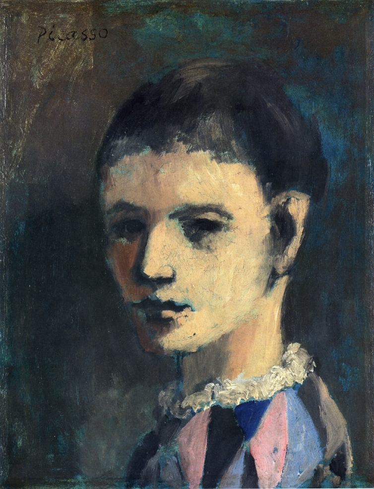 Harlequin's Head (1905) - Pablo Picasso Tablo