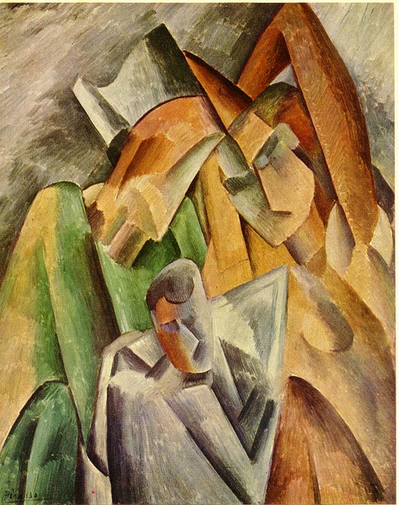 Harlequin's family (1908) - Pablo Picasso Tablo
