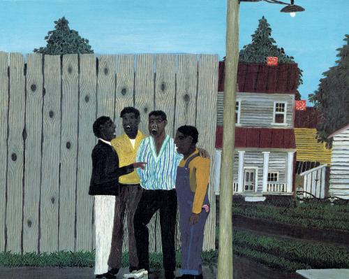 Harmonizing (1944) – Horace Pippin Tablo
