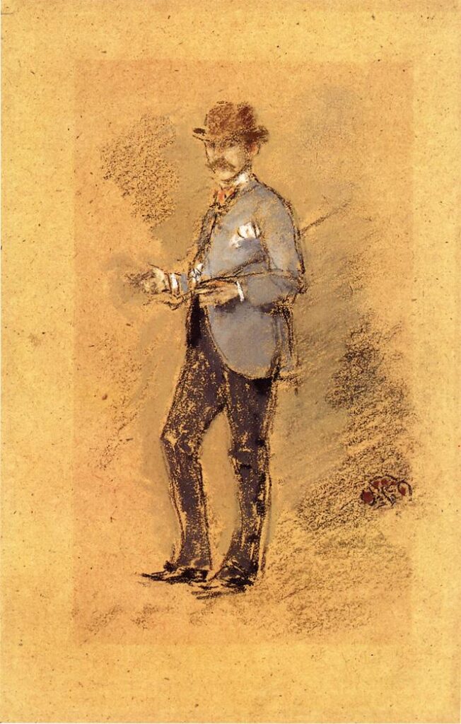 Harper Pennington (1880) - James McNeill Whistler Tablo