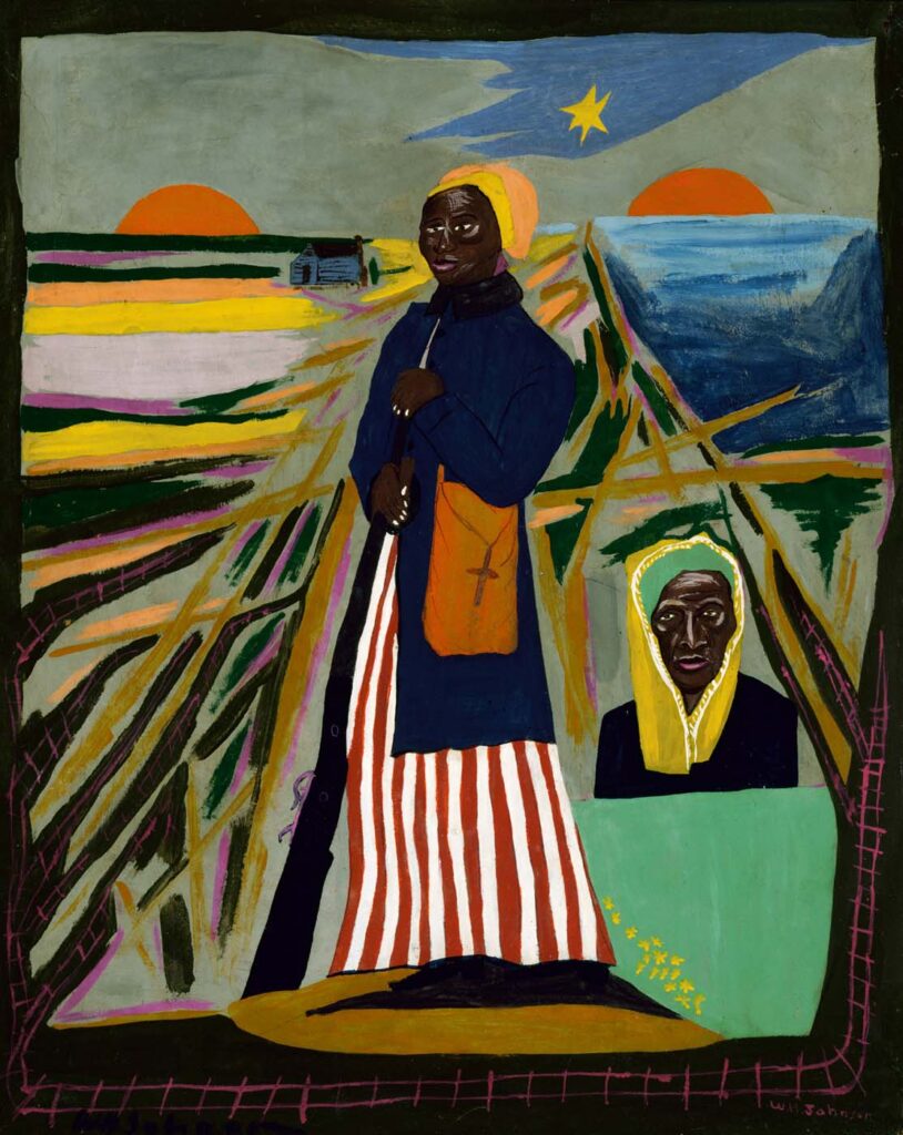 Harriet Tubman (1945) - William H. Johnson Tablo