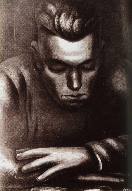 Hart Crane (1931) – David Alfaro Siqueiros Tablo