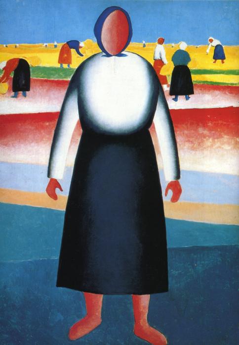 Harvesting (1929) - Kazimir Malevich Tablo