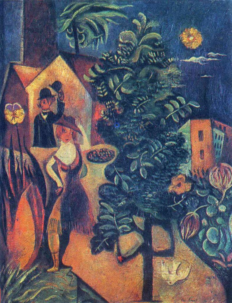 Hat in Hand, Hat on Head (1919) - Max Ernst Tablo