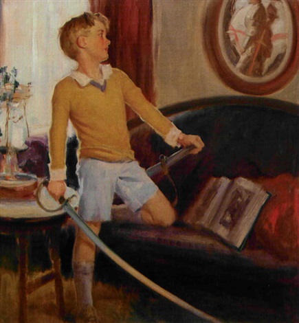 He Thinks Hes So Big (1928) - Haddon Sundblom Tablo