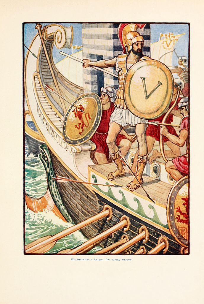 He became a target for every arrow – Walter Crane Tablo