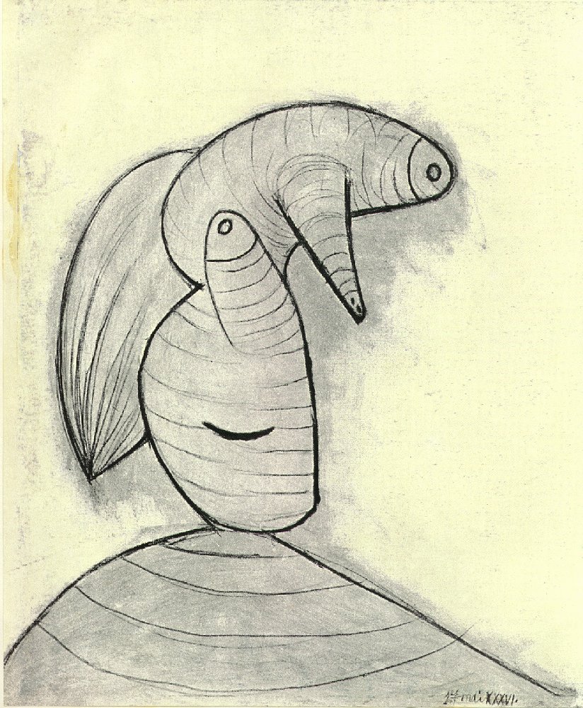 Head (1936) - Pablo Picasso Tablo